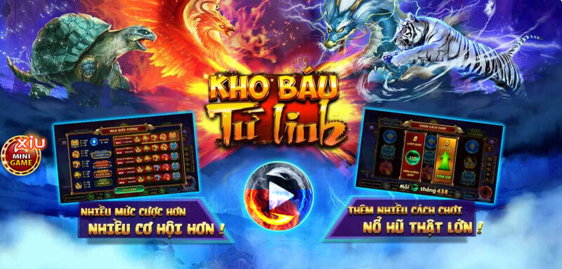 Giới thiệu về game slot Kho Báu Tứ Linh tại FA88