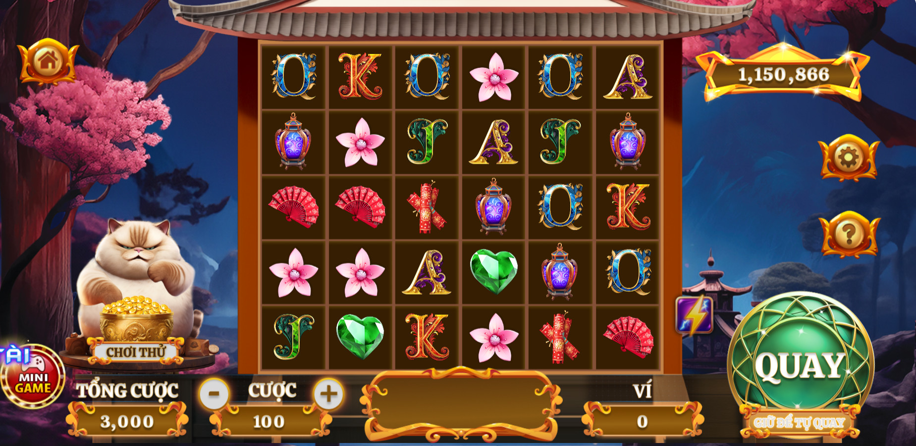 Game slot Mèo Tài Lộc-Phần thưởng cực lớn nhanh tay kẻo mất!